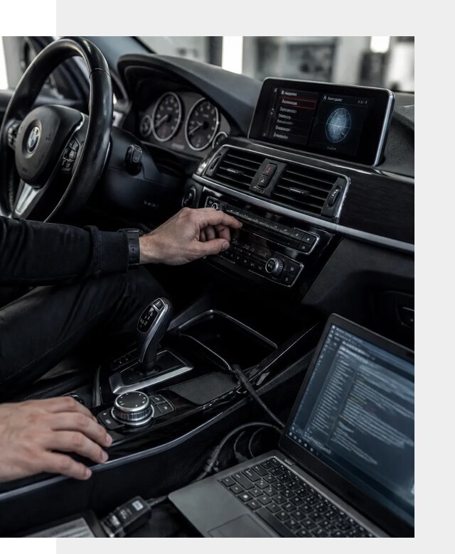 Русификация автомобилей BMW с адаптацией меню и функций в Гагарине