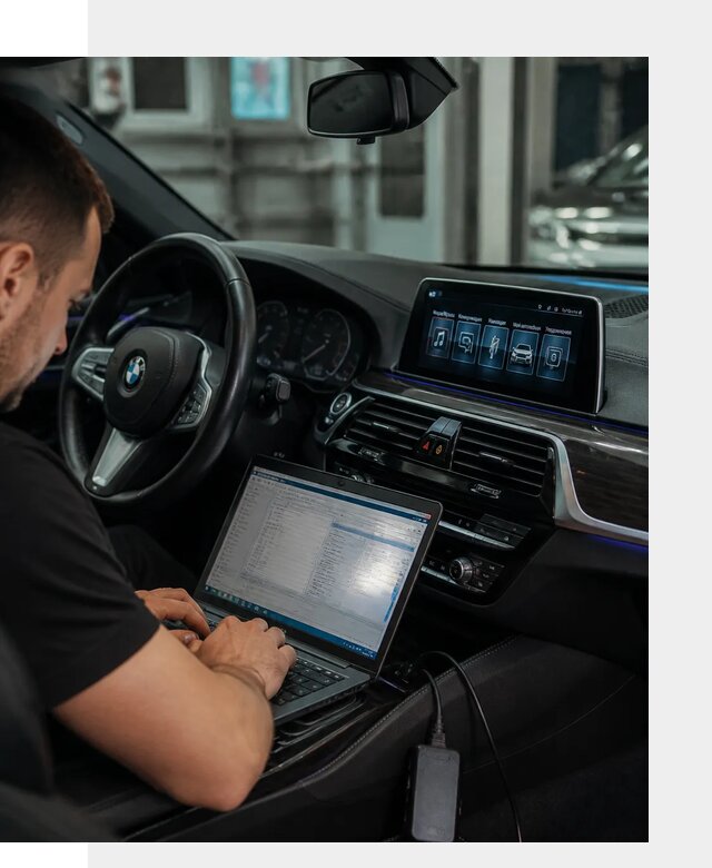 Русификация мультимедиа BMW для авто под ключ в Гагарине