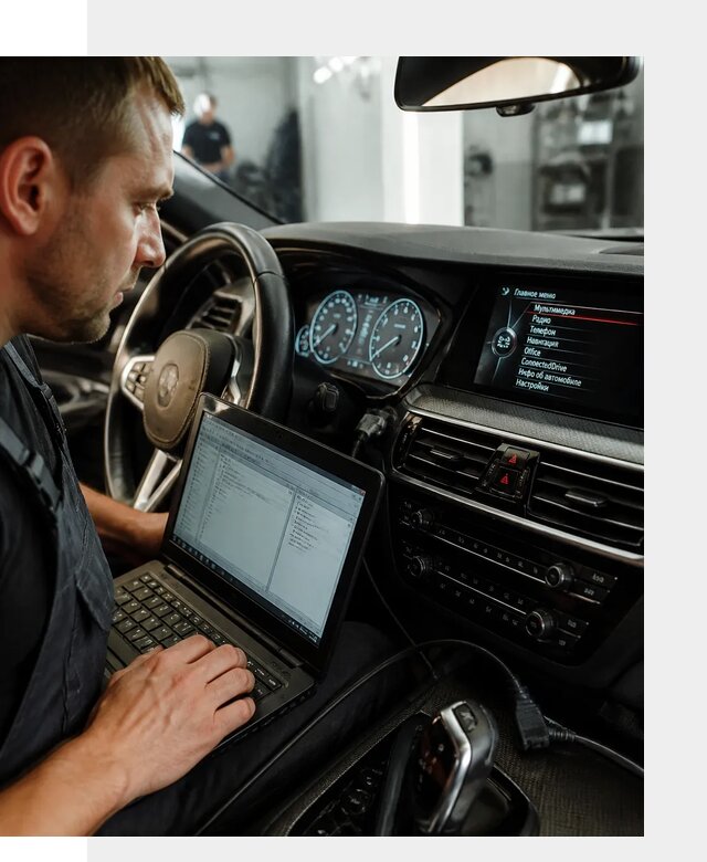 Русификация приборной панели BMW для авто в Гагарине от компании