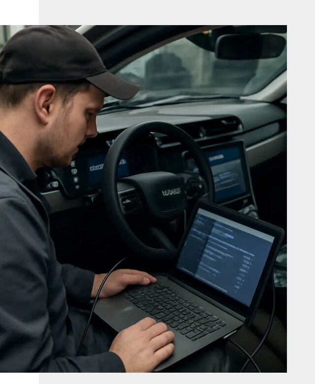 Профессиональная русификация автомобилей Lynk Co в Гагарине