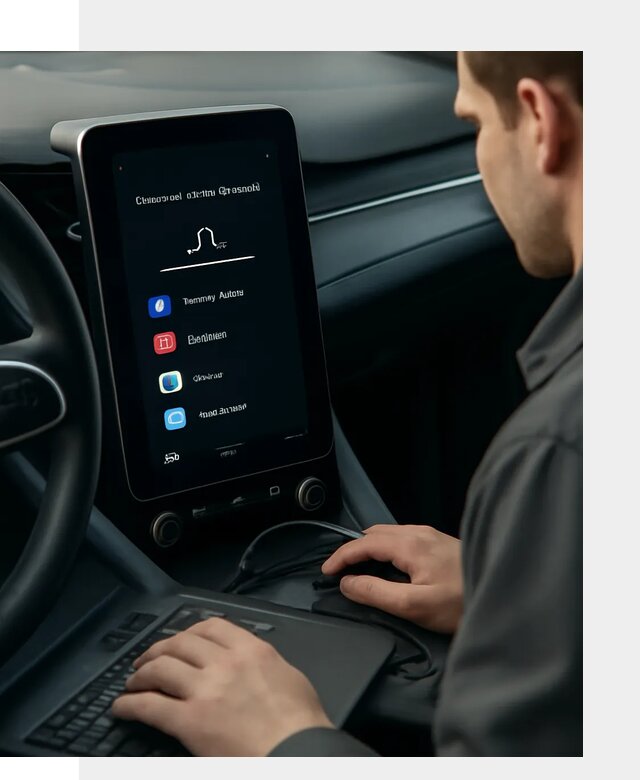 Установка приложений Lynk Co на автомобиль в Гагарине