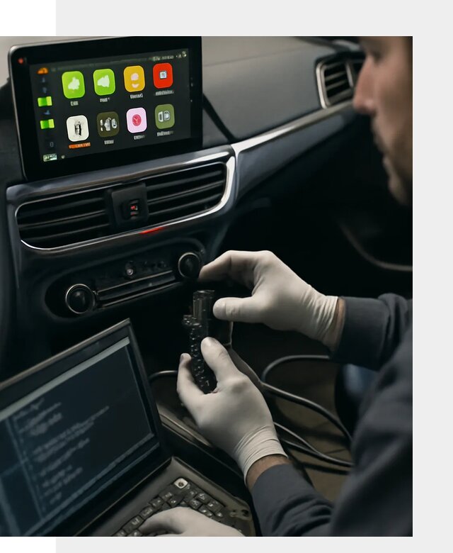 Активация Apple CarPlay в Гагарине для штатной мультимедиа